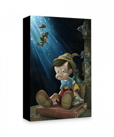 Jared Franco's Limited Edition Pinocchio Giclée Canvas Art