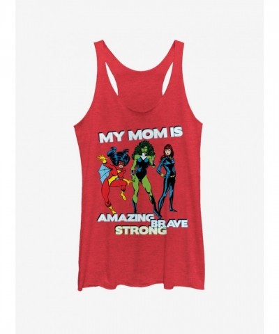 Marvel Girls Trendy Women's Tank Top - Red