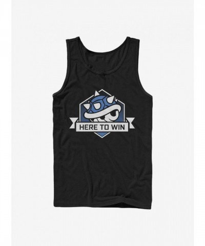 Super Mario Victory Tank Top - Black Men's Edition