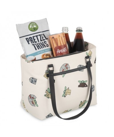 Grogu and Din Djarin Star Wars Cooler Bag - Insulated Travel Companion