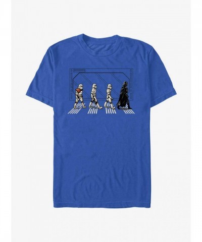 Star Wars Dark Side Road T-Shirt - Unisex Blue