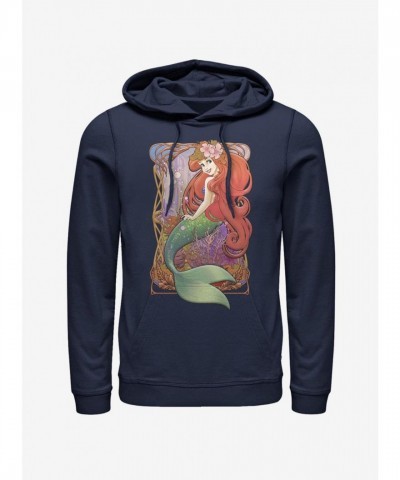 Disney Glamorous Ariel Hoodie - Blue for Men