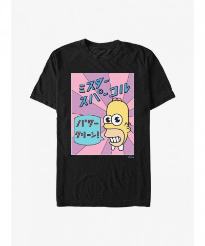 The Simpsons Mr. Sparkle Graphic Tee - Black Men's Size