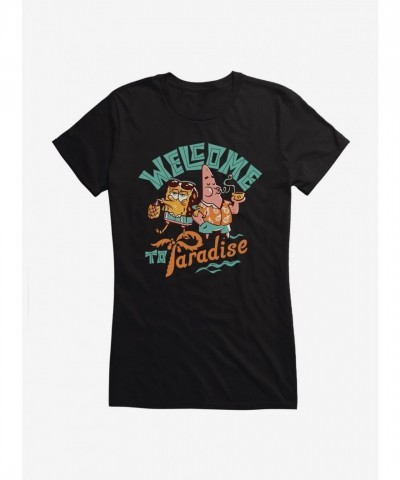 SpongeBob Paradise Drink Graphic Tee for Girls