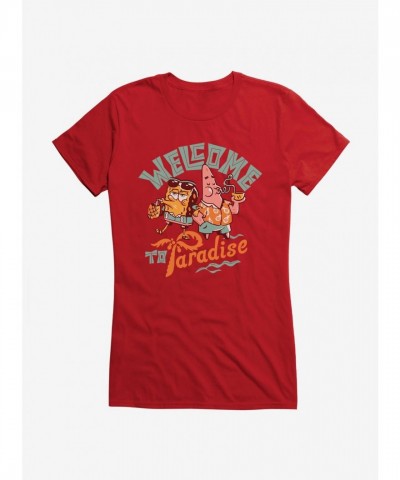 SpongeBob Paradise Drink Graphic Tee for Girls