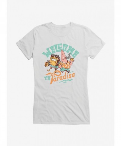 SpongeBob Paradise Drink Graphic Tee for Girls