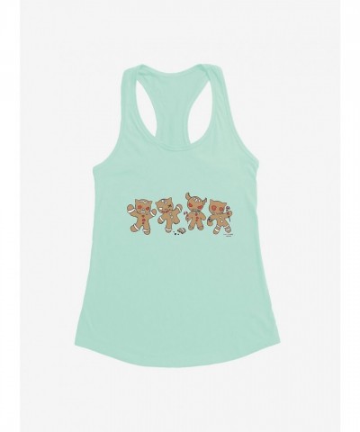 Emily Strange Angry Gingerbread Girls Tank Top