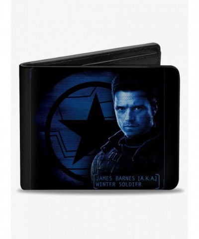 Marvel's The Falcon and The Winter Soldier Shield-Themed Men's Bifold Wallet