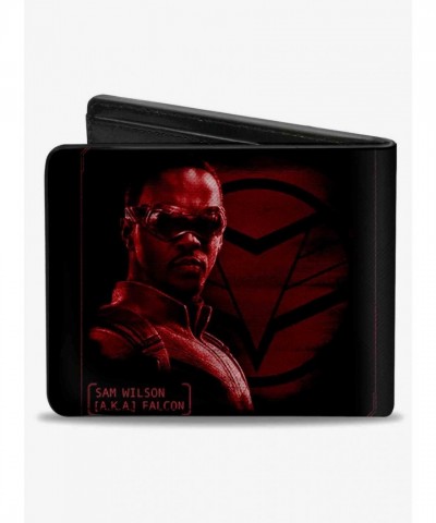 Marvel's The Falcon and The Winter Soldier Shield-Themed Men's Bifold Wallet