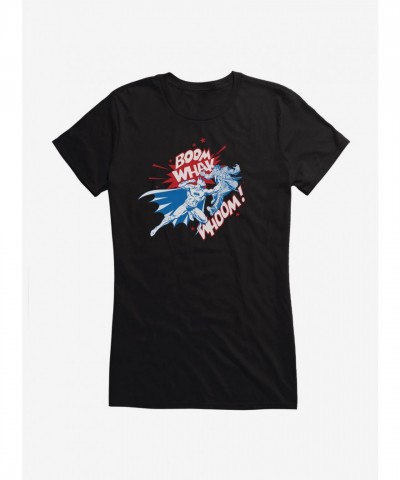 DC Comics Batman Americana Brawl Lightweight T-Shirt for Girls