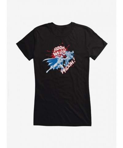 DC Comics Batman Americana Brawl Lightweight T-Shirt for Girls