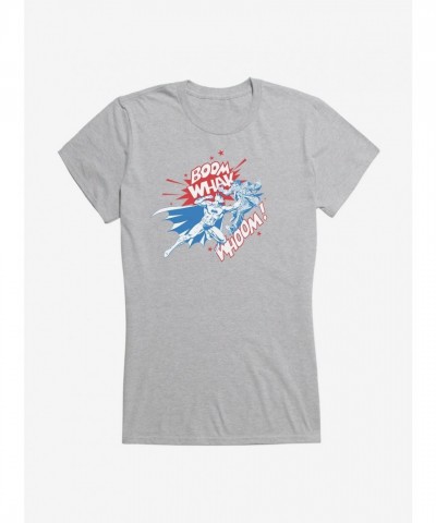DC Comics Batman Americana Brawl Lightweight T-Shirt for Girls