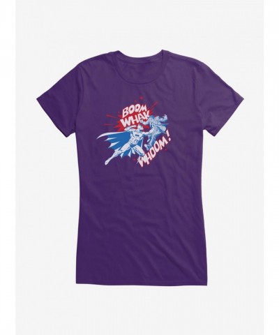 DC Comics Batman Americana Brawl Lightweight T-Shirt for Girls