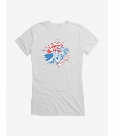 DC Comics Batman Americana Brawl Lightweight T-Shirt for Girls
