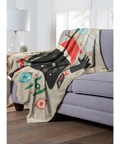 Star Wars Darth Vader Christmas Throw Blanket by The Northwest