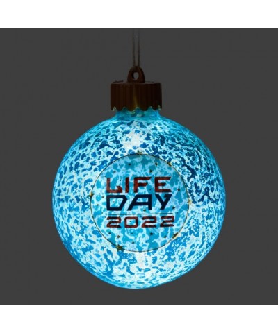 Star Wars 2022 Life Day Glowing Glass Ornament