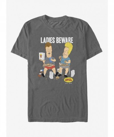 Beavis and Butt-Head Charcoal Grey Humorous Unisex T-Shirt