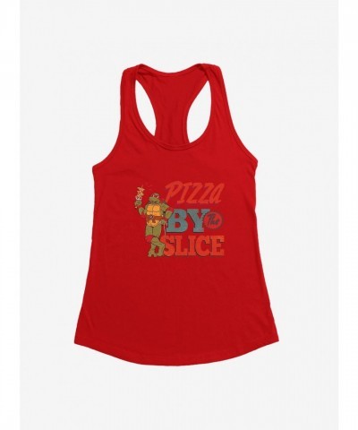 Red Teenage Mutant Ninja Turtles Pizza Slice Girls Tank Top