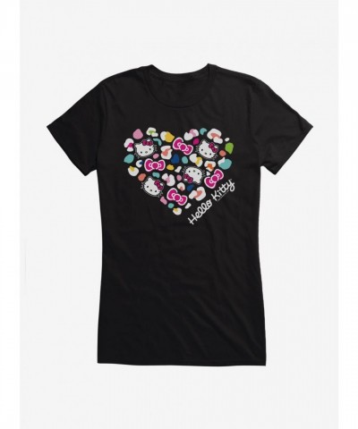 Hello Kitty Jungle Adventure Spotted Heart T-Shirt for Girls