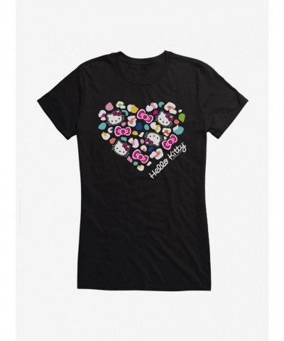 Hello Kitty Jungle Adventure Spotted Heart T-Shirt for Girls
