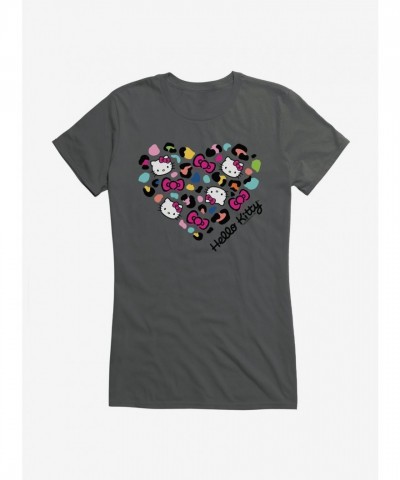 Hello Kitty Jungle Adventure Spotted Heart T-Shirt for Girls
