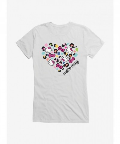 Hello Kitty Jungle Adventure Spotted Heart T-Shirt for Girls