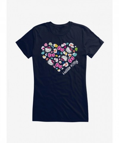 Hello Kitty Jungle Adventure Spotted Heart T-Shirt for Girls