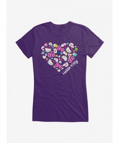 Hello Kitty Jungle Adventure Spotted Heart T-Shirt for Girls