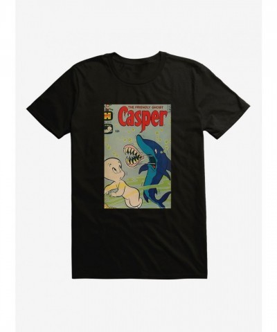 Casper Lightweight Cotton Men's Friendly Ghost Shark Jaw Tee