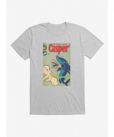 Casper Lightweight Cotton Men's Friendly Ghost Shark Jaw Tee