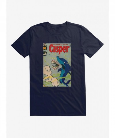Casper Lightweight Cotton Men's Friendly Ghost Shark Jaw Tee