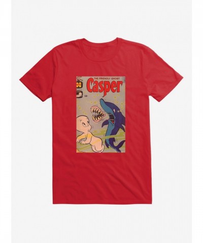 Casper Lightweight Cotton Men's Friendly Ghost Shark Jaw Tee