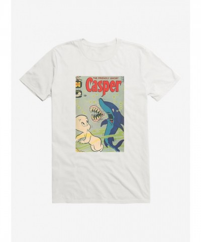 Casper Lightweight Cotton Men's Friendly Ghost Shark Jaw Tee