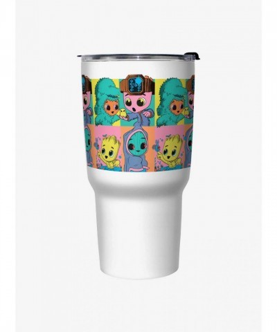 Marvel Guardians of the Galaxy White Groot Pop Art Travel Mug