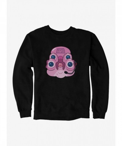 Rick and Morty App Development Themed Men's Sweatshirt