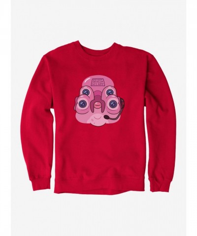 Rick and Morty App Development Themed Men's Sweatshirt