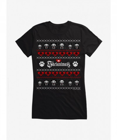 Skelanimals Cute Ugly Christmas Sweater for Girls