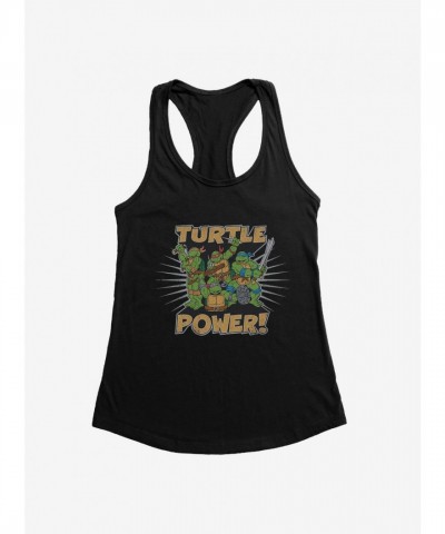 Turtle Power Slam Lightweight Girls Tank Top