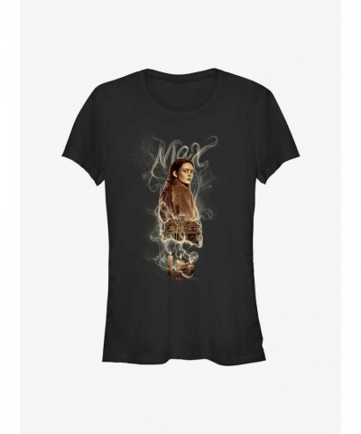 Stranger Things Max Mayfield Graphic Tee - Black Fitted Lightweight