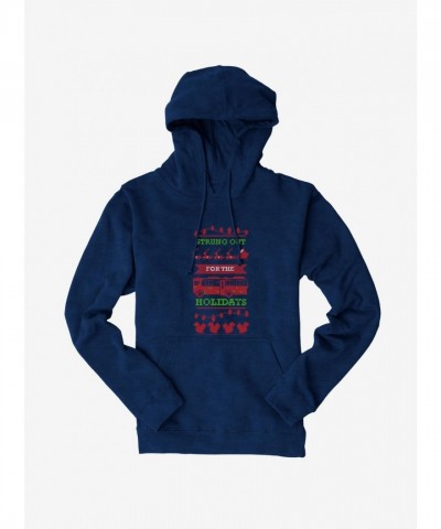Christmas Joy Strung Out Hoodie for Men