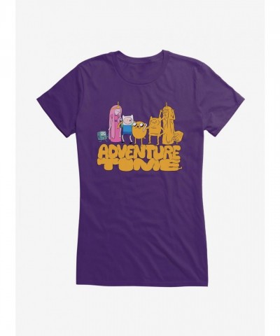 Adventure Time Yellow Shadows Girls Junior T-Shirt