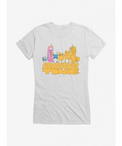 Adventure Time Yellow Shadows Girls Junior T-Shirt