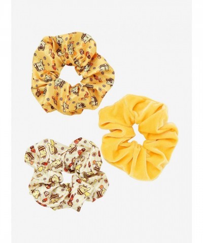 Pompompurin Bumblebee Soft Scrunchie Trio for Girls