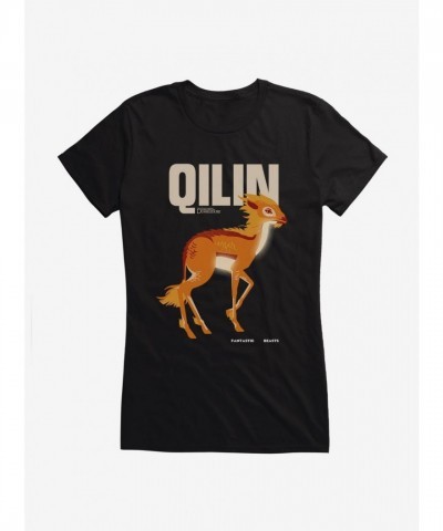 Fantastic Beasts Qilin Lightweight Cotton Tee for Girls