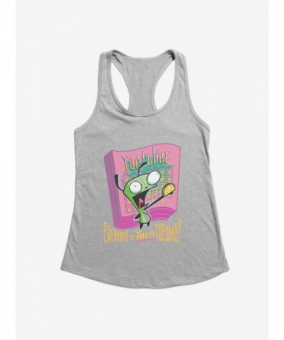 Invader Zim Taco Tuesday Girls Lightweight Tank