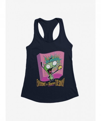 Invader Zim Taco Tuesday Girls Lightweight Tank