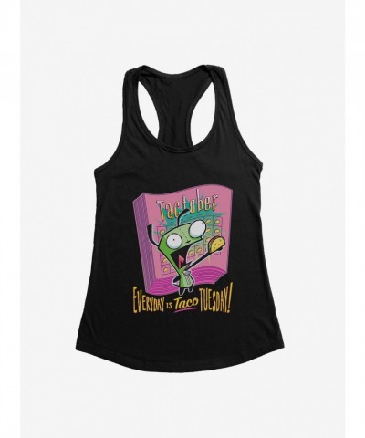 Invader Zim Taco Tuesday Girls Lightweight Tank