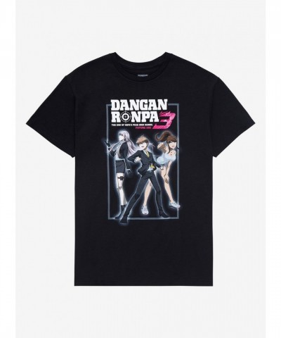 Danganronpa Future Arc Trio T-Shirt - Unisex Cotton Tee Featuring Kyoko, Makoto & Aoi