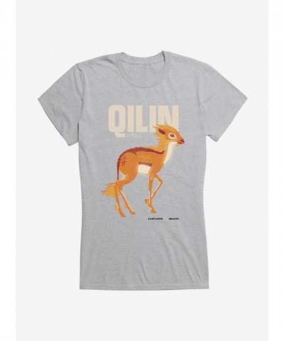 Fantastic Beasts Qilin Lightweight Cotton Tee for Girls