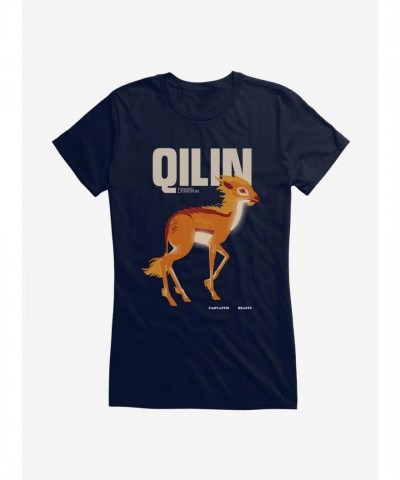 Fantastic Beasts Qilin Lightweight Cotton Tee for Girls